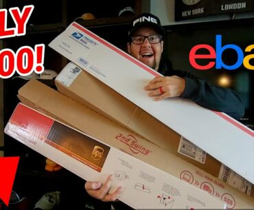 EPIC $200 EBAY GOLF UNBOXING!! (Bad Idea??)