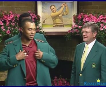 Tiger Woods: First Three Green Jackets at The Masters