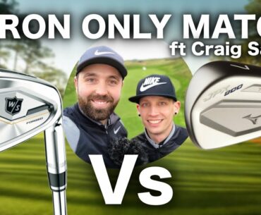 7 IRON ONLY - GOLF VLOG MATCH - RICK SHIELS Vs CRAIG SALTER