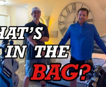 WHAT'S  IN THE BAG?! | Golf Funatics 2020
