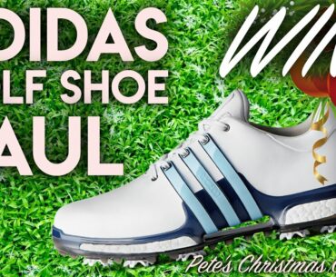 WIN! adidas Golf Shoe Haul!! Pete's Christmas Crackers