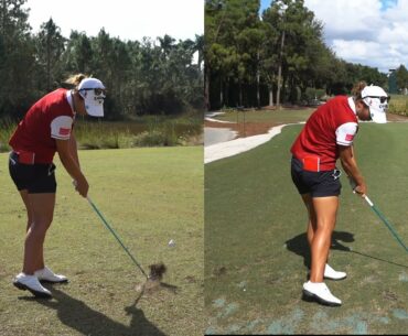 LYDIA KO 120fps IRON GOLF SHOTS SLOW MOTION & SYNCED 1080p HD