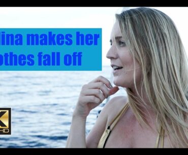 Catalina makes her clothes fall off... - Lazy Gecko VLOG 66