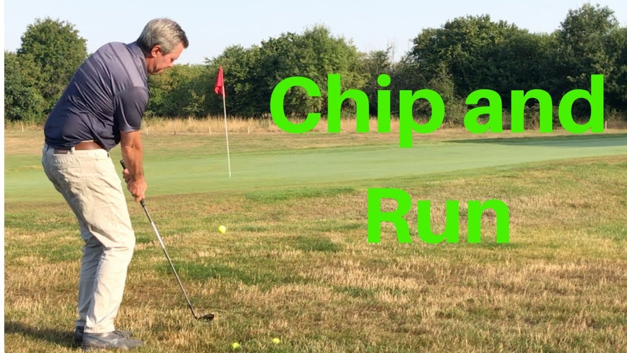 How to hit a Chip and run golf shot with a Sand Wedge. How to hit a Chip and run golf shot with a Sand Wedge.
