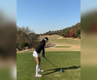 프로골퍼 - Klpga pro golfer 김제인 golf swing   | SWING VIETNAM