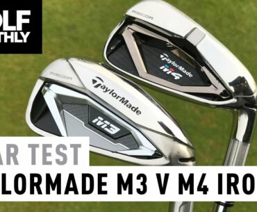 TaylorMade M3 vs M4 | Irons Test | Golf Monthly