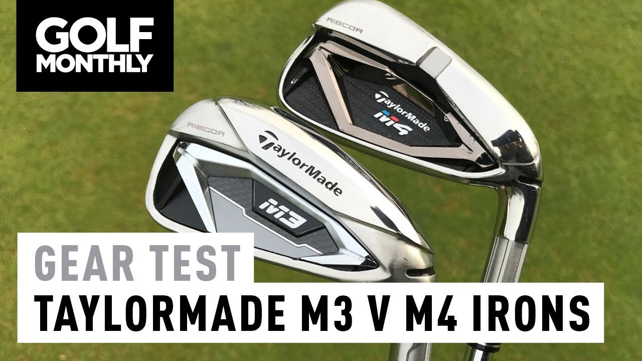 TaylorMade M3 vs M4 | Irons Test | Golf Monthly TaylorMade M3 vs M4 | Irons Test | Golf Monthly