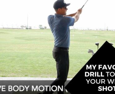 MY FAVORITE DRILL TO HELP YOUR WEDGE SHOTS