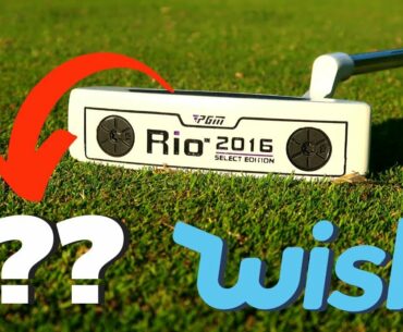 I BOUGHT THE CHEAPEST PUTTER IN THE WORLD - RESULTS