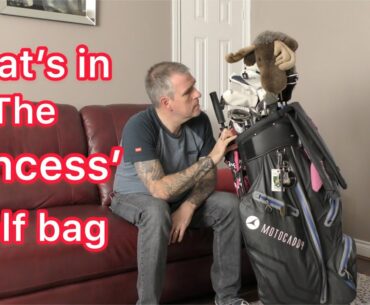 Whats in the Princess' Bag by Poor Neil - dare he delve into the pockets of the golf bag?