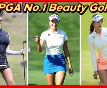 숨길수없는 압도적미모 "유현주" 빗속의 필드플레이 하이라이트(KLPGA No.1 미녀골퍼 Beauty Golfer Hyun Ju Yoo Field Play Highlight)