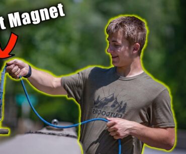 You Won’t Believe What My Giant Magnet Pulled Out Of This River! (1500lbs Magnet)