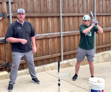 The Scout Hub "At Home Training"-Hitting-Feet Position in Stance