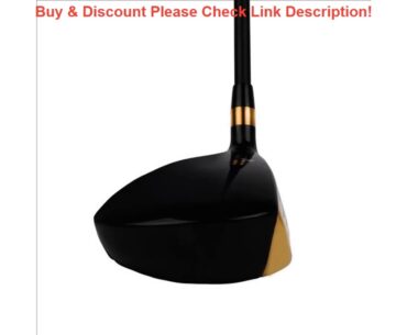 Best MAZEL Golf Driver Titanium Golf Clubs 9.5 Degree Graphite Shaft R Flex 460CC Drivers