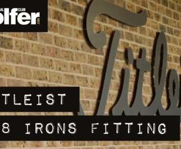 Titleist 718 irons fitting - Which models did we get?