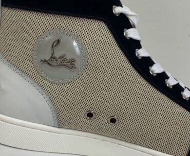 Christian Louboutin  High top Sneakers Unboxing