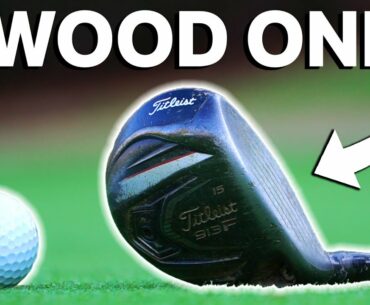 Epic 3 Wood Only Challenge | 2v2 Scramble | Team Twigs VS Team Fun Size | GM GOLF