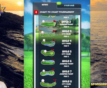 Golf Clash, Tournament Reveal  - Coast to Coast Tournament (Course info)! Starts the 27th of April