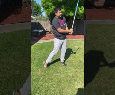 Improved golf swing