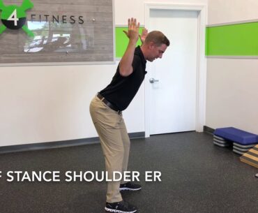GOLF STANCE SHOULDER ER