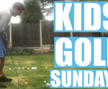 Putting in the Garden | Sunday Kids Club | Junior Golf Lesson