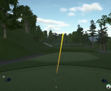 Olympic National East holes 1 & 2  (blue tees)