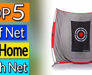 Best Golf Net For Home Backyard With Mat