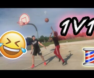 1v1 INTENSE BASKETBALL GAME *loser has to cut their hair off*