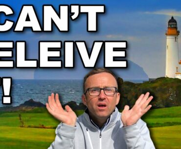 i play golf at turnberry WITH A SHOCKING OUTCOME !