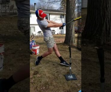 Colin Terrill Hitting Tee Work  Practice Video