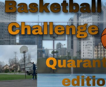 Quarantine | Basketball Challenge 🥶 Ft Young boy j