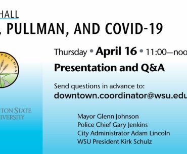 WSU Presidential Town Hall - Pullman Community