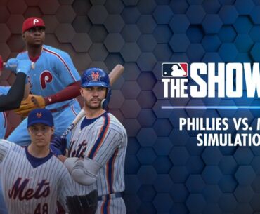 Phillies vs. Mets: MLB The Show Live Simulation