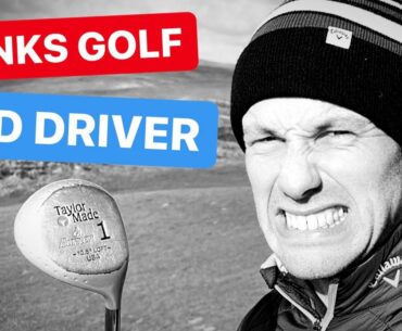 LINKS GOLF WITH A 40 YEAR OLD DRIVER | CAN WE BREAK PAR