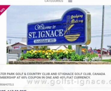Deal Shaker biggest deal of Water Park Golf & Country Club and St-Ignace Golf club.