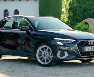 The new Audi A3 Sportback Exterior Design in Manhattan Grey