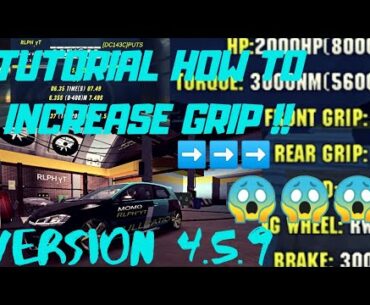 CAR PARKING MULTIPLAYER| TUTORIAL ON HOW TO INCREASE GRIP EASILY!!