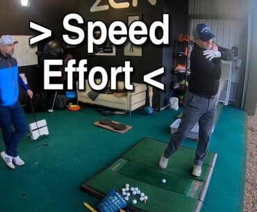 How to Turn UP Your Speed and Dial DOWN Your Effort | ZEN Golf Mechanics | Gareth