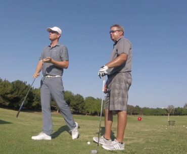 How to fix deep divots & shallow the shaft with Monte Scheinblum GOLF