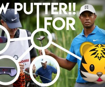 Tiger Woods New Putter!! TaylorMade Ardmore 3 + New Ping Forged i500 Irons - Tech Weekly