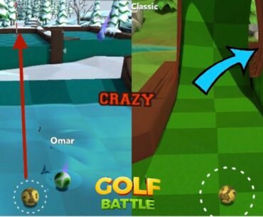 GOLF BATTLE THE MOST EPIC GAMEPLAY CLASSIC MODE VS RUSH MODE CRAZY SHOTS AND TRICKS/KING CAP GAMING