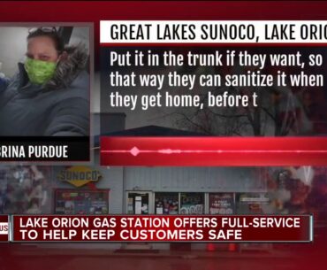What one gas station is doing to help people at the pumps during the coronavirus outbreak