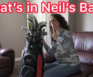 Whats in Neils bag by the Princess - what does he have to hide??