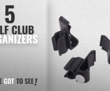 Top 10 Golf Club Organizers [2018]: 3Pcs Golf Bag Clip-On Putter Holder Golf Organizer Putter Clip
