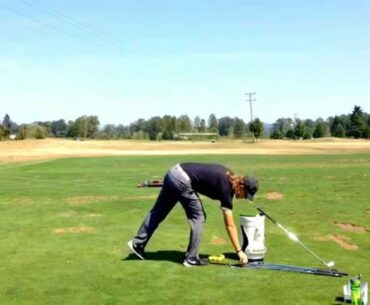Be Careful When Throwing Golf Clubs