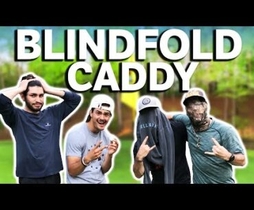 Blindfold Caddy Golf Challenge - Loser Gets Joe Exotic Beard
