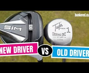 OLD DRIVER VS NEW DRIVER - TaylorMade SIM vs TaylorMade Original One
