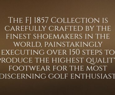 Footjoy 1857 Golf Shoes