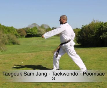 Taegeuk Sam Jang | Taekwondo | Poomsae | Form 3 |