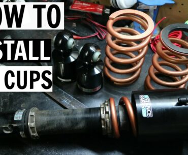 HOW TO INSTALL AIR CUPS | BC COILOVERS/STANCE PARTS